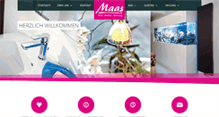 Desktop Screenshot of maas-rees.de